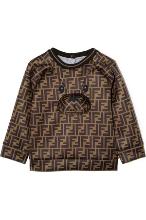 Fendi FF sweatshirt med bamse
