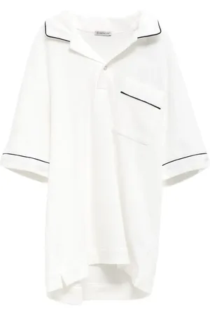 Moncler Polo med kantning