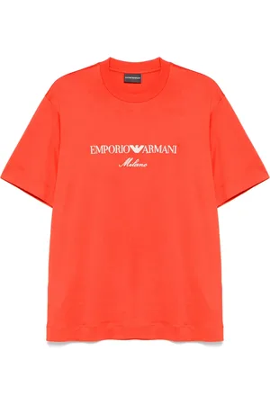 Emporio Armani T-shirt med logobroderi