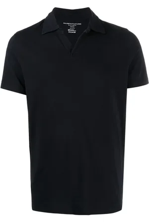 Majestic T-shirt med wingtip-krave