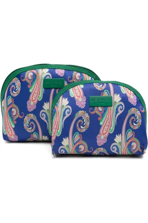 Etro Makeuptaske med paiseymønster (sæt med to)
