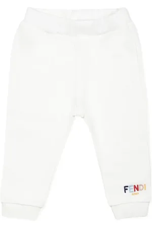 Fendi Joggingbukser med broderet logo