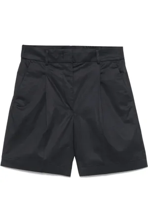 PESERICO SIGN Shorts med plisseret detalje