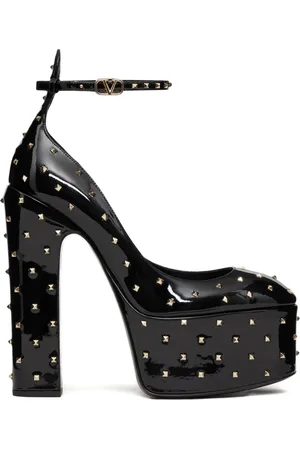 VALENTINO GARAVANI Tan-Go 155mm pumps med mikro nitter