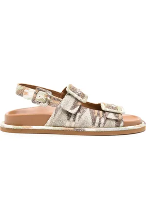 Missoni Mia sandaler i bølget strik