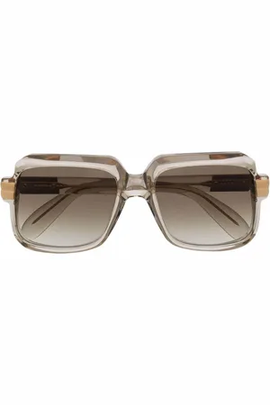 Cazal Solbriller med transparent stel