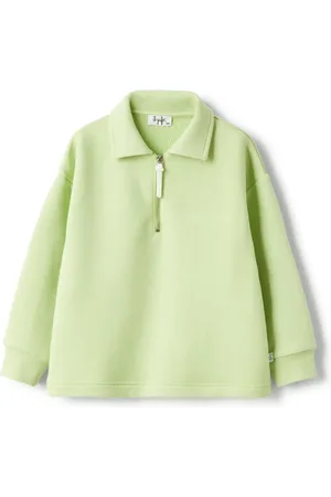 Il gufo Sweater med halv lynlås