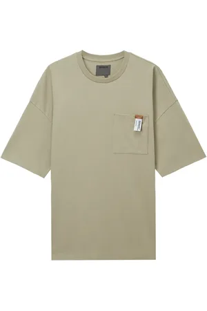 Musium Div. T-shirt med afslappet pasform og lommedetalje