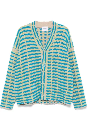 BONSAI Stribet cardigan