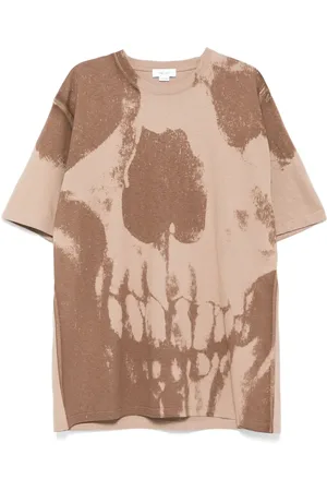 Alexander McQueen Exploded T-shirt med dødningehoved