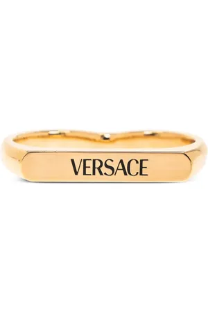 VERSACE Ring med indgraveret logo
