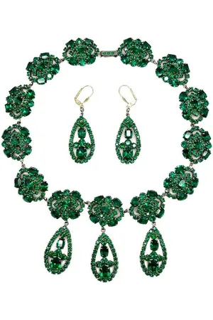JENNIFER GIBSON JEWELLERY Georgian Style halskædesæt fra 1960