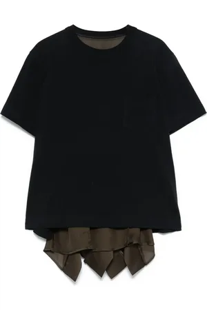 SACAI T-shirt med paneler