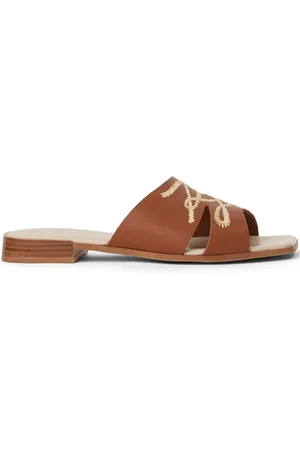 Karl Lagerfeld Logo-broderede sandaler