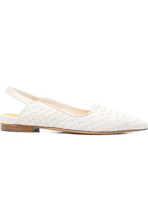 MARA BINI Slingback-pumps med sammenvævet design