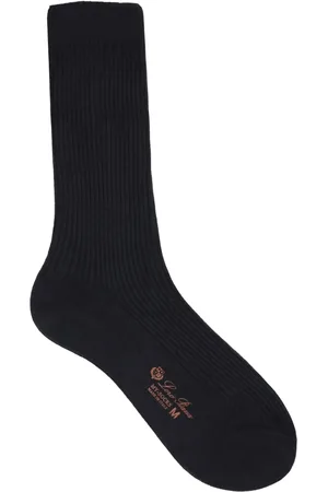 Loro Piana Ribstrikkede strømper