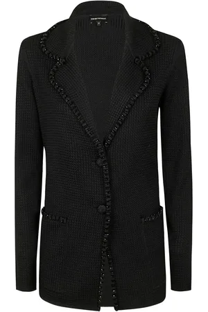 Emporio Armani Blazer med krystaludsmykning