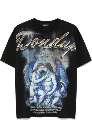 Dondup T-shirt med logotryk