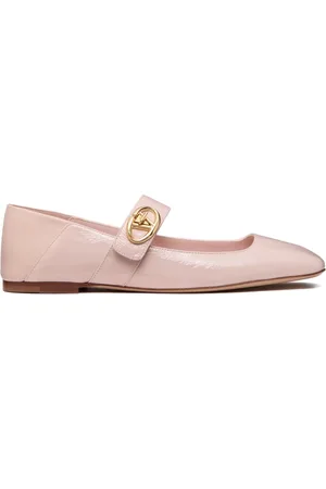VALENTINO GARAVANI VLogo Locker Mary-Jane ballerinaer