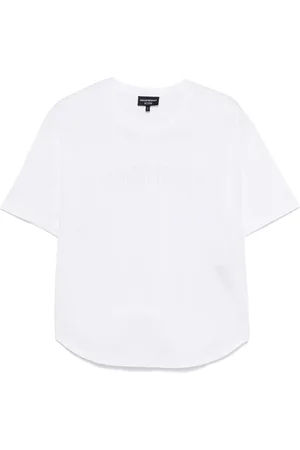 Emporio Armani T-shirt med logobroderi
