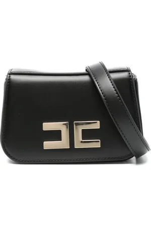 Elisabetta Franchi Crossbody-taske med bogstav-logo