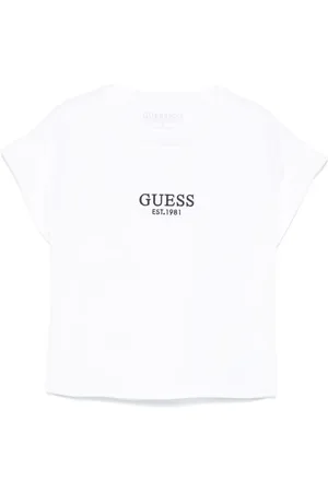 Guess T-shirt med logobroderi