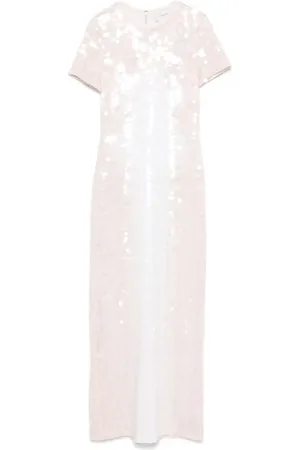 Sportmax Midi kjole med pailletter