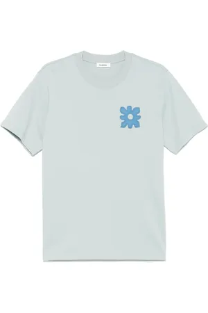 Sandro T-shirt med præget logo