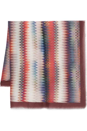 Missoni Tørklæde med zigzagmønster