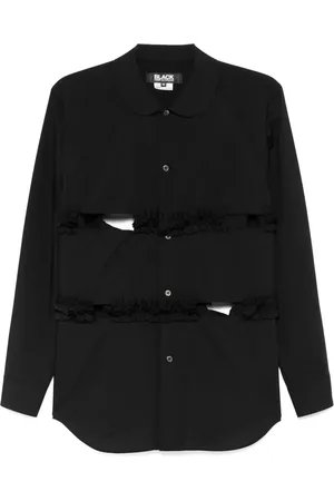 Comme des Garçons Skjorte med flæsekant