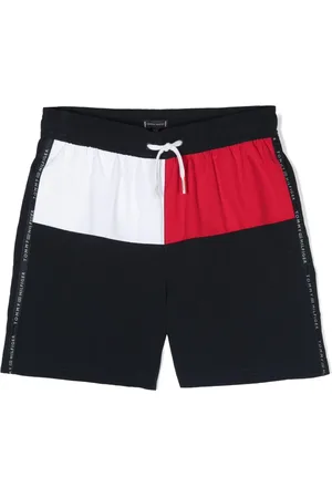 Tommy Hilfiger Badeshorts med logoapplikation
