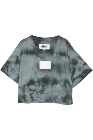 Maison Margiela Kortærmet T-shirt med logomærke