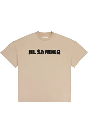 Jil Sander T-shirt med logotryk