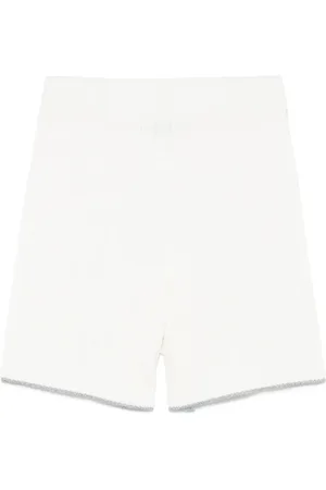 PESERICO SIGN Kabelstrikkede shorts