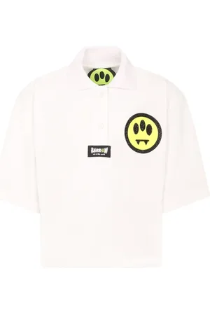 BARROW Polo med grafisk broderi