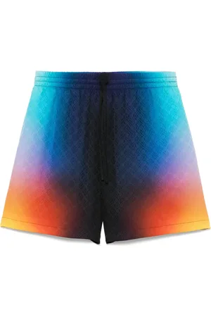 Casablanca Silkeshorts med gradueret design
