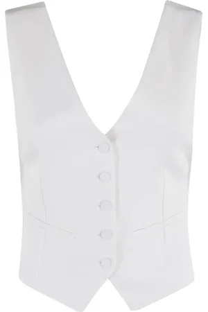 ERIKA CAVALLINI Vest med V-hals