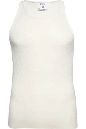 Casablanca Ensfarvet tanktop