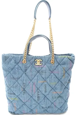 CHANEL Skuldertaske i denim fra 2021