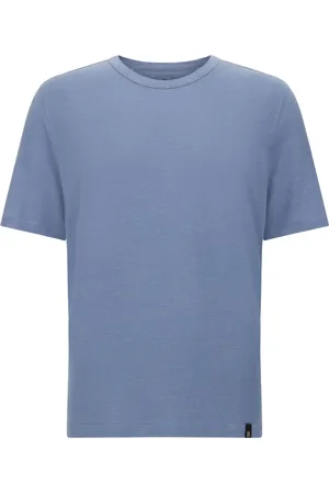Boggi Milano T-shirt i strækbar hør
