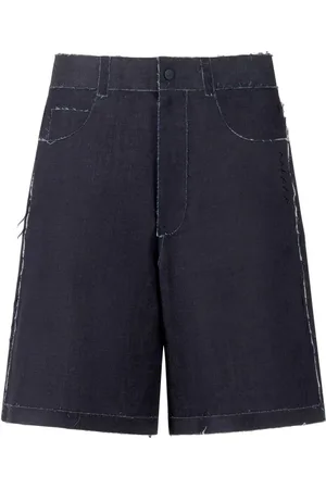 Marni Højtaljede denimshorts