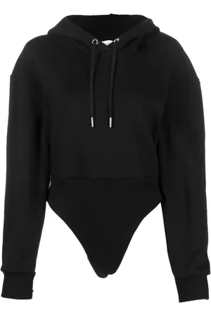 Wolford Hybrid bodysuit med hætte og snoretræk