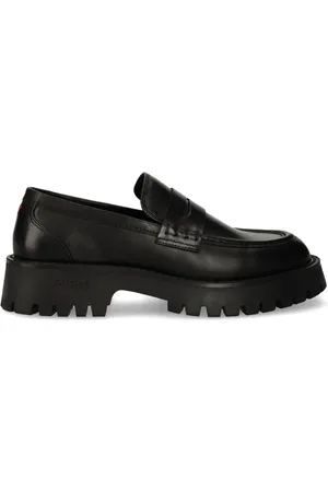 Guess Loafers i læder med kraftig sål