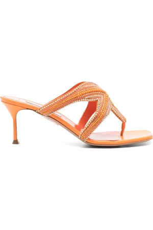 Aquazzura 65 mm Reef Star mules