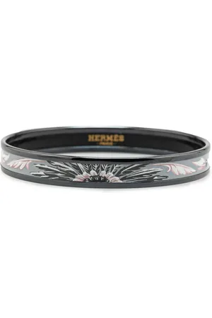 Hermès Smalt Brazil Feather 62 armbånd med emalje fra det 20. århundrede