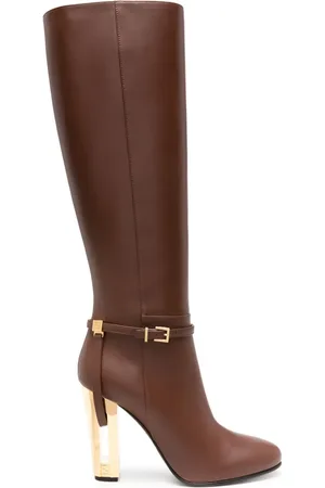 Fendi Delfina 105mm støvler med høj hæl