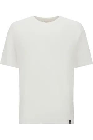 Boggi Milano T-shirt i strækbar hør