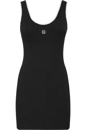 Philipp Plein Ribbet kjole