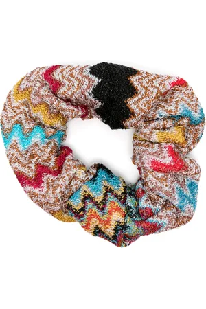 Missoni Zigzagvævet hårelastik