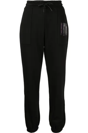 Karl Lagerfeld Joggingbukser med rhinstensudsmykning og logo